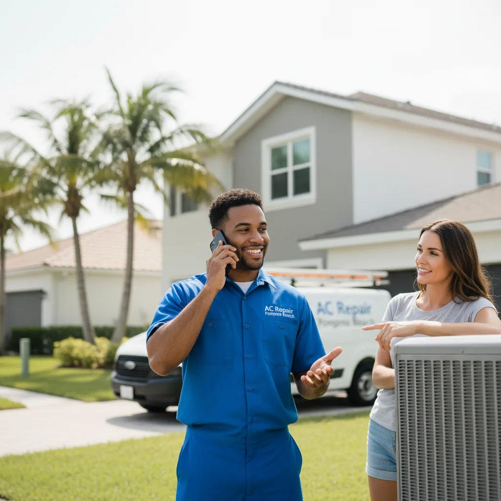 AC Repair Pompano Beach customer support in Montrose